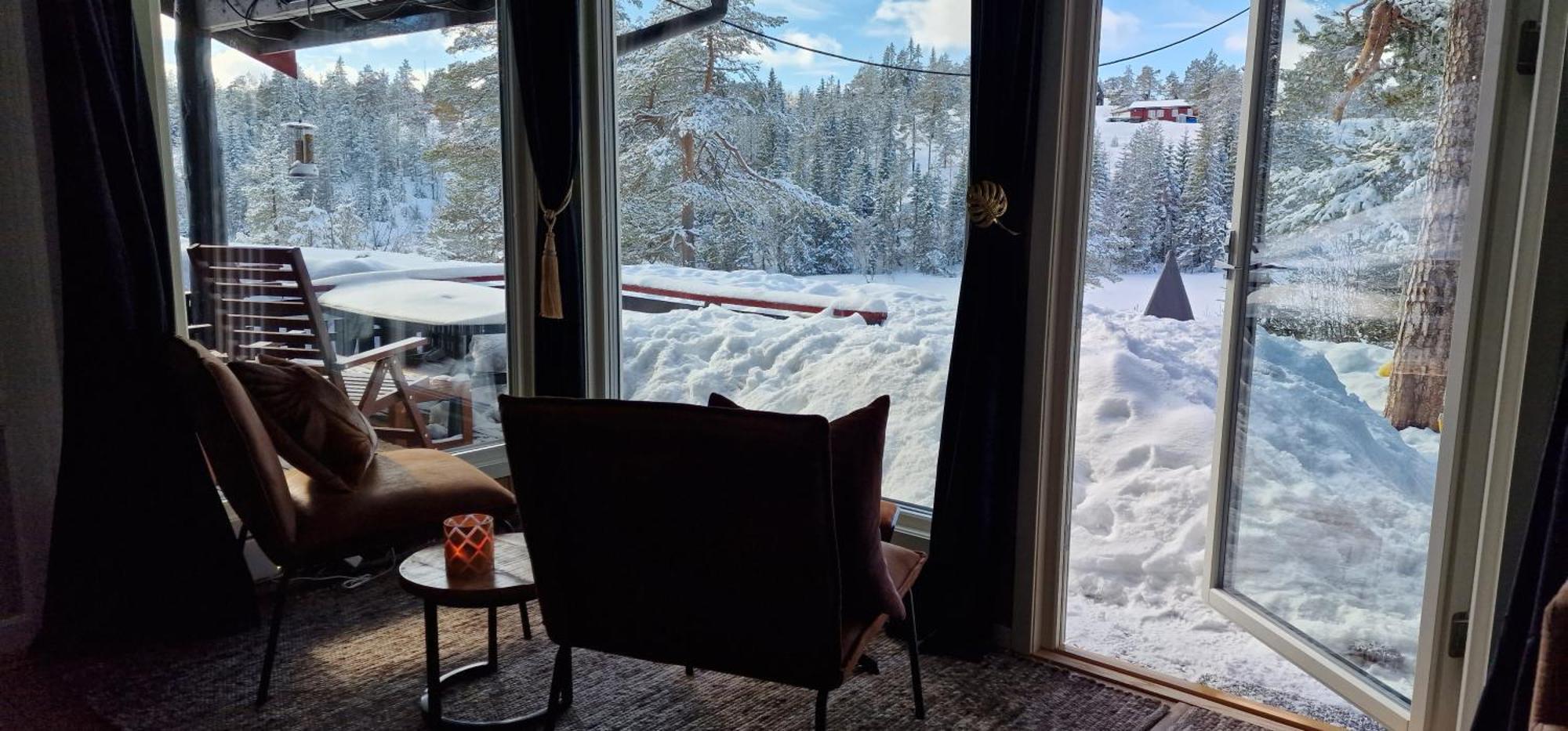 Ro I Sjelen. Hytte Til Leie Pa Skrim. Kongsberg Extérieur photo